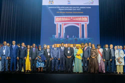 Association Africaine des Hautes Juridictions Francophones : Le PAN Joseph Fifamin DJOGBÉNOU prend part à la cérémonie d’ouverture de des 21ème assises statutaires à Cotonou