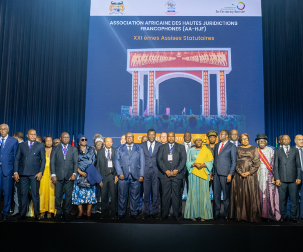Association Africaine des Hautes Juridictions Francophones : Le PAN Joseph Fifamin DJOGBÉNOU prend part à la cérémonie d’ouverture de des 21ème assises statutaires à Cotonou