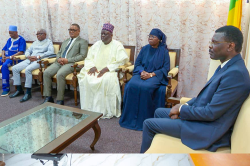 Audience à l&rsquo;Assemblée nationale : Le PAN Joseph Fifamè DJOGBENOU reçoit les félicitations de la Haute Direction Politique du parti UP le Renouveau