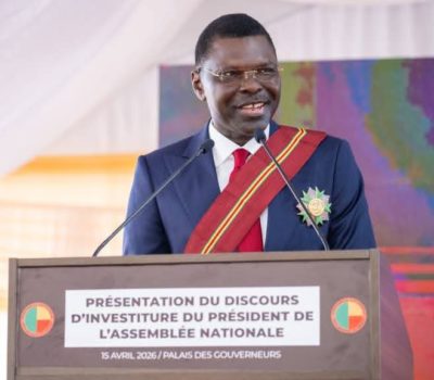 Présentation du discours d&rsquo;investiture du Président de l&rsquo;Assemblée nationale