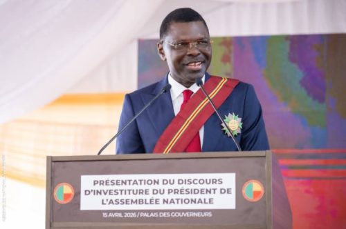 Présentation du discours d&rsquo;investiture du Président de l&rsquo;Assemblée nationale