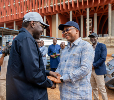 Visite du chantier du nouveau siège de l’Assemblée nationale : Le Professeur DJOGBENOU satisfait de l’avancement et de la qualité des travaux