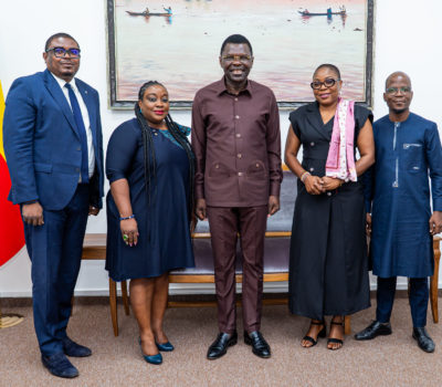 Assemblée nationale : Le président DJOGBÉNOU reçoit une délégation de l’AJBEF Bénin